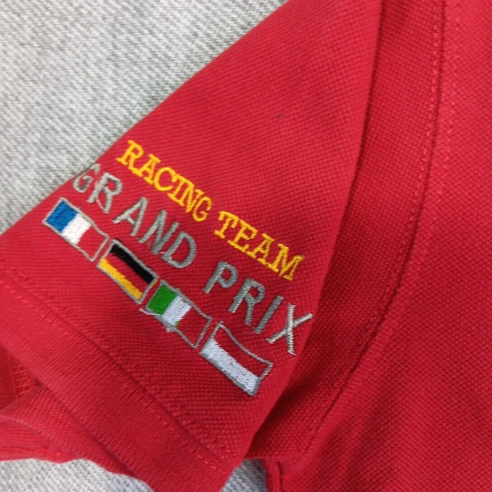 Gazzoil France Monaco Gda Prix Polo Racing Formula 1 Fan Spirit F1 Sz 10 Years - Picture 3 of 16